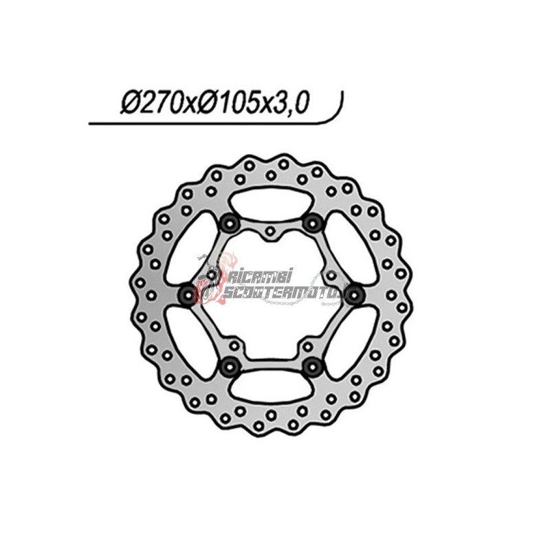 DISQUE DE FREIN AVANT APRILIA RXV 450 2005-2014