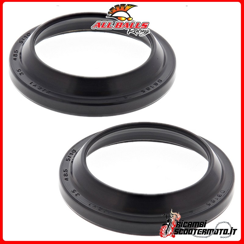 All Balls FORK DUST COVER KIT Yamaha DT 175 1995