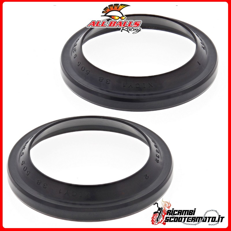 All Balls FORK DUST COVER KIT Yamaha IT 175 1982-1983