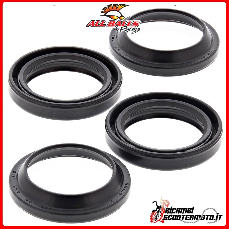 All Balls FORK OIL SEAL AND DUST SEAL KIT Yamaha XJ 550 Maxim 1981-1983