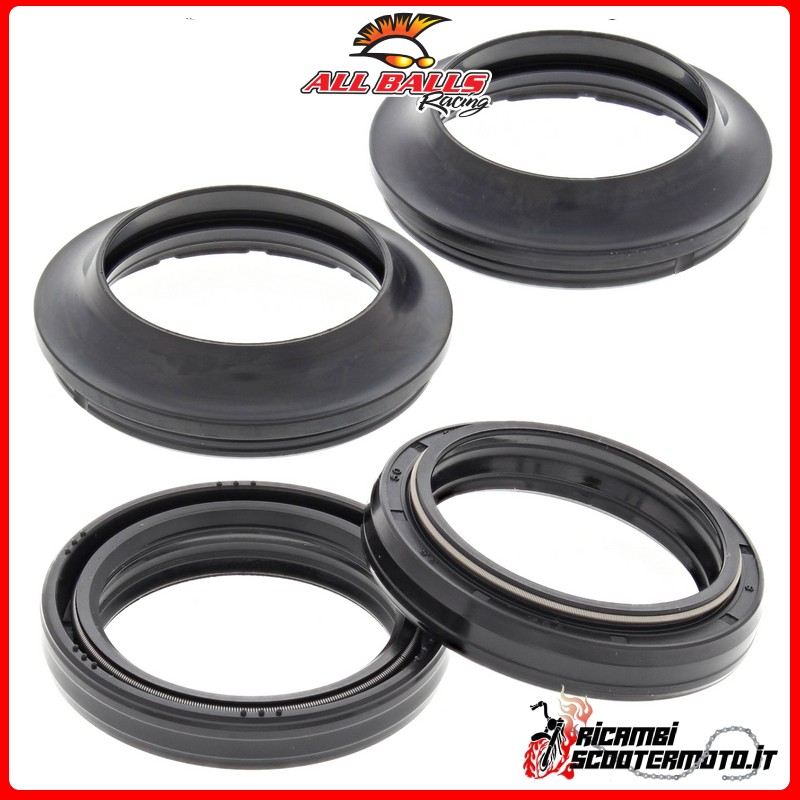All Balls Gabel-Öldichtungs- und Staubdichtungssatz Kawasaki NINJA 600 R 1988-1997
