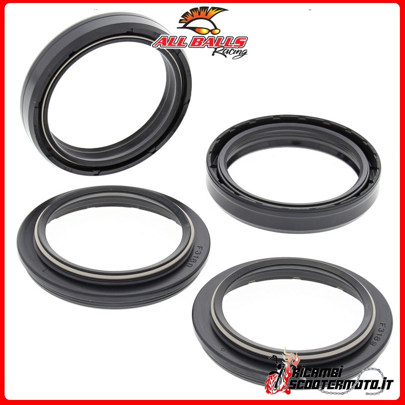 All Balls FORK OIL SEAL AND DUST SEAL KIT Husqvarna CR 125 2009