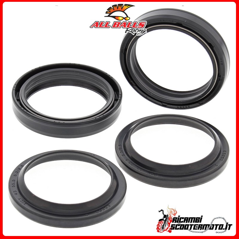 KIT PARAOLI E PARAPOLVERE FORCELLA ALL BALLS SUZUKI RM 125 2003