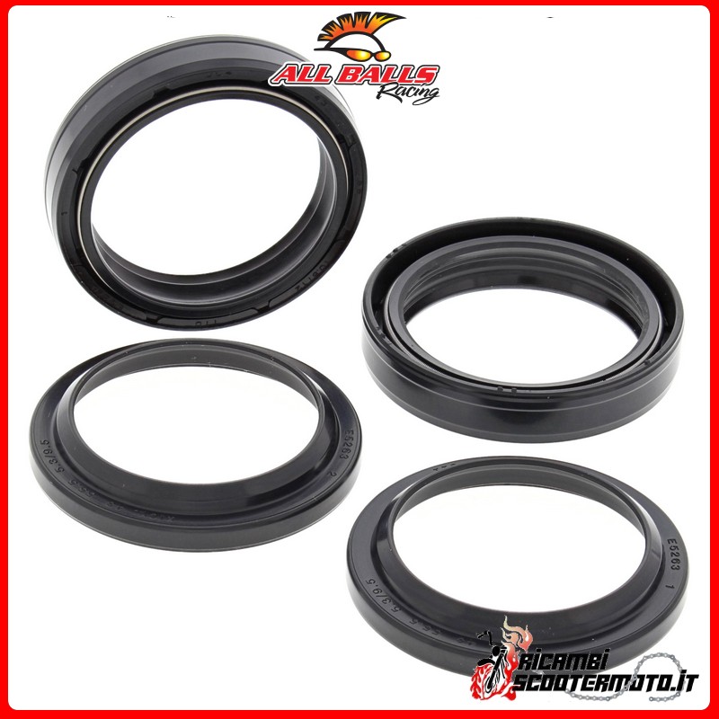 All Balls FORK OIL SEAL AND DUST SEAL KIT Yamaha IT 200 1984-1986
