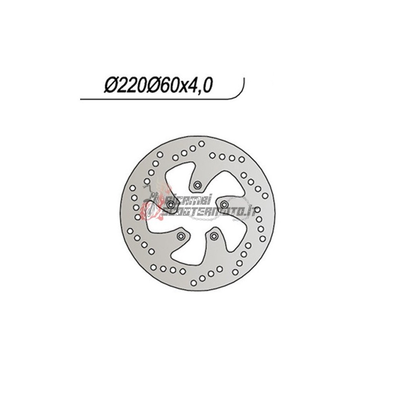 FRONT BRAKE DISC APRILIA SCARABEO 2T 50 2014-2014