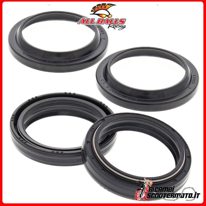 All Balls FORK OIL SEAL AND DUST SEAL KIT TM Racing EN 125 / FI 2007-2008