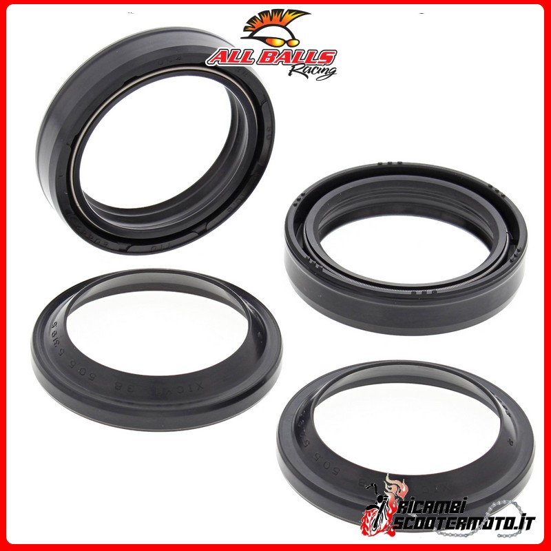 All Balls FORK OIL SEAL AND DUST SEAL KIT Kawasaki KDX 200 1983-1985