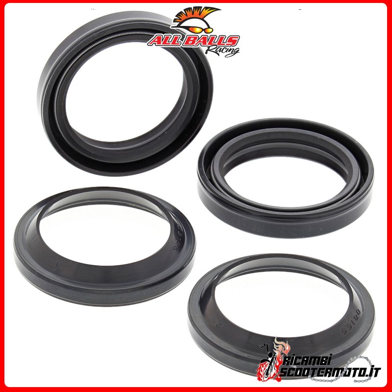 All Balls FORK OIL SEAL AND DUST SEAL KIT Suzuki DR 250 1990-1993