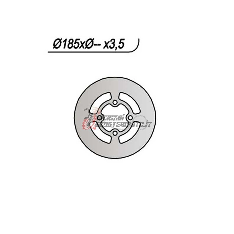 DISCO DE FRENO TRASERO BETA MOTOR ALP 95 90 1995-1995