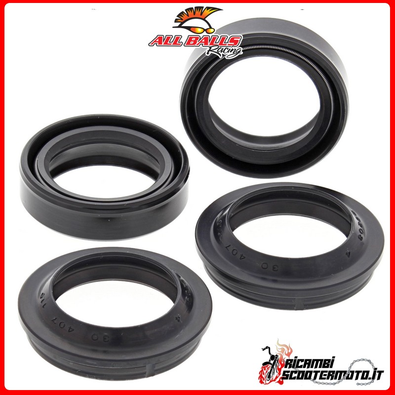 All Balls Gabel-Öldichtungs- und Staubdichtungssatz Yamaha DT 50 1988-1990