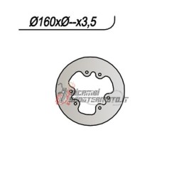 HINTERE BREMSSCHEIBE BETA MOTOR ALP 50 1992-1992