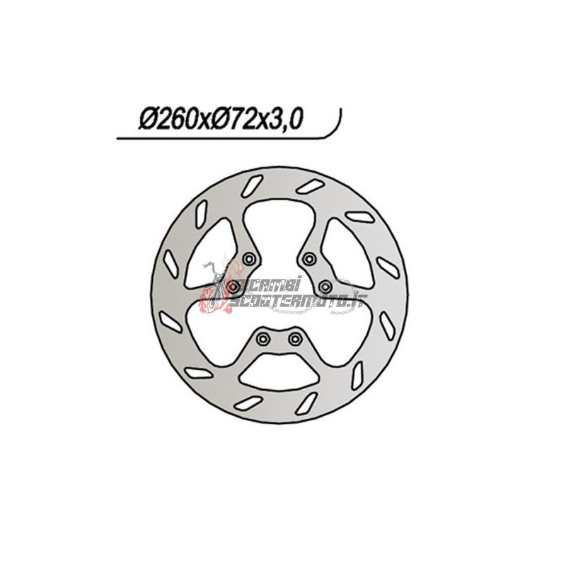 VORDERE BREMSSCHEIBE BETA MOTOR ARK AC 50 1996-2014