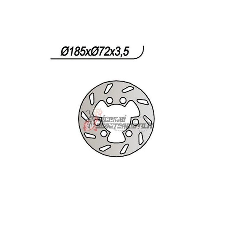 VORDERE BREMSSCHEIBE BETA MOTOR ST 50 1999-2000
