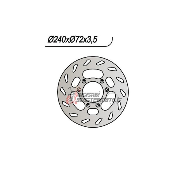 DISCO FRENO ANTERIORE BETA MOTOR RK 6 SUPERMOTARD 50 1999-2001 DISCO FRENO ANTERIORE BETA MOTOR RK 6 SUPERMOTARD 50 1999-2001