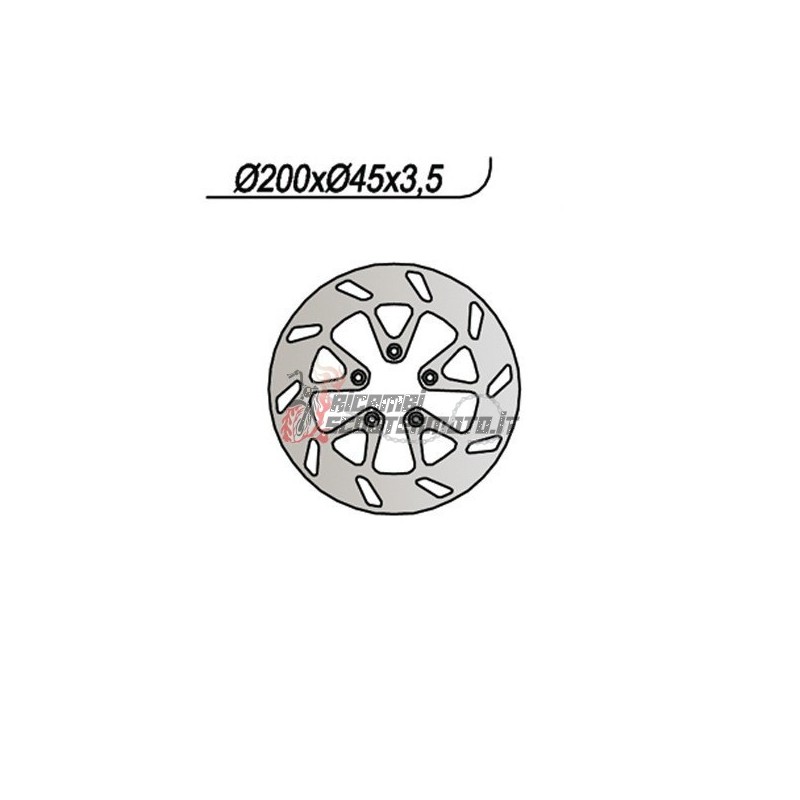 DISCO FRENO POSTERIORE BETA MOTOR ALP 4T 125 2002-2003 DISCO FRENO POSTERIORE BETA MOTOR ALP 4T 125 2002-2003