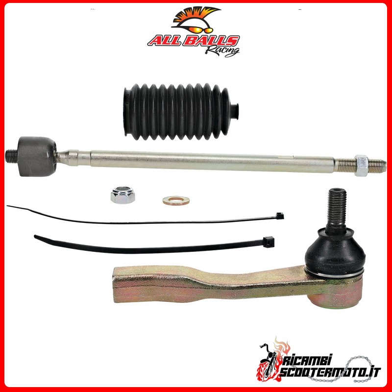 KIT DE TIGES DE DIRECTION POUR CRÉMAILLÈRE DE PORTE-BAGAGES DROITE All Balls Polaris PRO XD Crew Full-Size Diesel 2022-2024