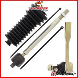 KIT TIRANTI CREMAGLIERA DESTRI ALL BALLS POLARIS RZR 900 50 55 INCH 2015-2017
