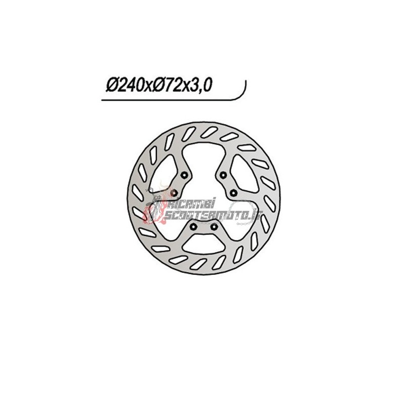 DISCO FRENO ANTERIORE BETA MOTOR RR T ENDURO 50 2008-2009 DISCO FRENO ANTERIORE BETA MOTOR RR T ENDURO 50 2008-2009