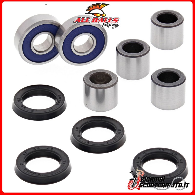 KIT CUSCINETTI PER BRACCETTI ANTERIORI INFERIORI ALL BALLS ARCTIC CAT 250 2X4 2006-2009