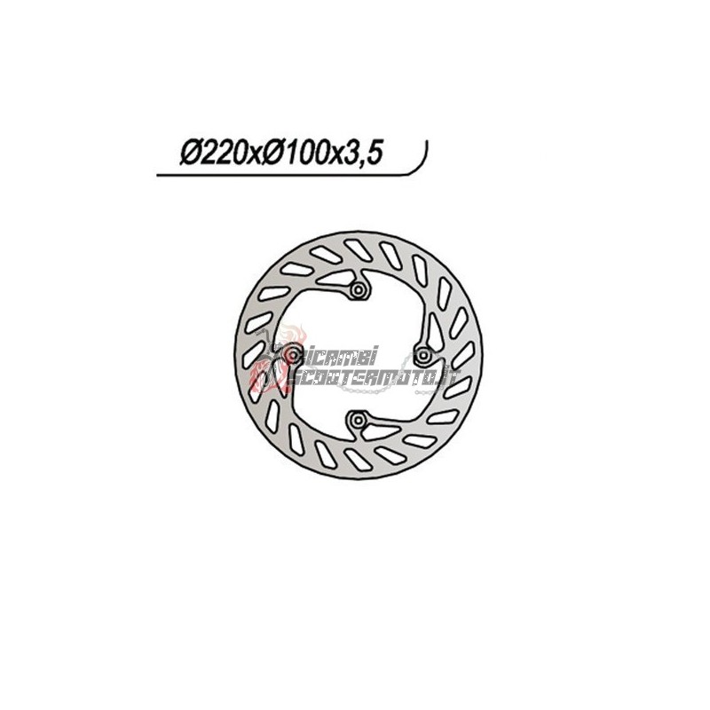 DISCO FRENO POSTERIORE BETA MOTOR RR ENDURO 50 2010-2011 DISCO FRENO POSTERIORE BETA MOTOR RR ENDURO 50 2010-2011