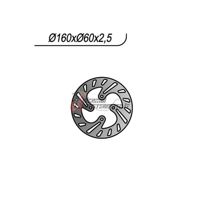 DISCO FRENO POSTERIORE BETA MOTOR EVO 2T 125 2009-2011 DISCO FRENO POSTERIORE BETA MOTOR EVO 2T 125 2009-2011