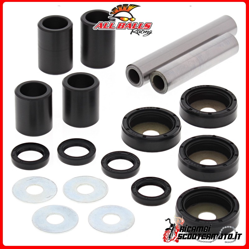 REAR INDEPENDENT SUSPENSION JOINT KIT All Balls Suzuki LT-A 450 X King Quad 4x4 2008-2010