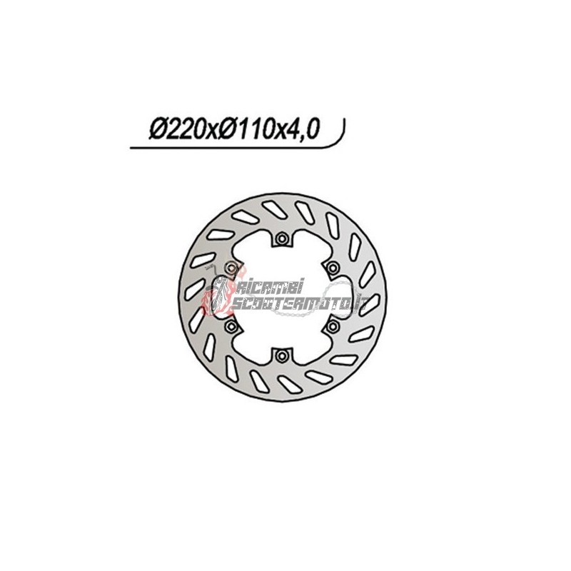 REAR BRAKE DISC APRILIA ETX 125 1985-1990