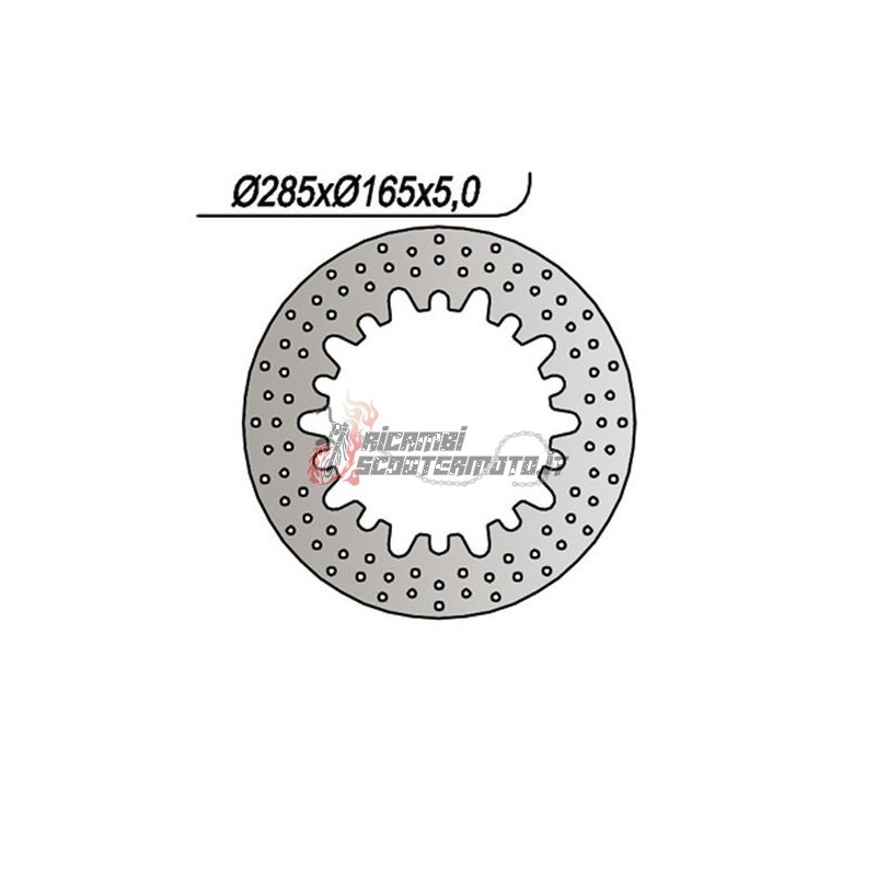 DISCO DE FRENO TRASERO BMW K 75 C 750 1985-1988
