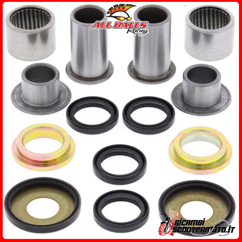 KIT DE ROULEMENT DE PIVOT DE BRAS OSCILLANT All Balls Suzuki PE 175 1982-1984