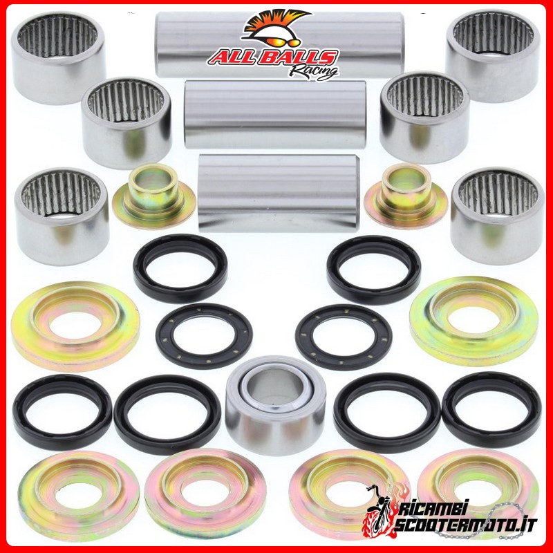 KIT CUSCINETTI LEVERAGGIO MONO AMMORTIZZATORE ALL BALLS TM RACING EN 125 / FI 1996-2004