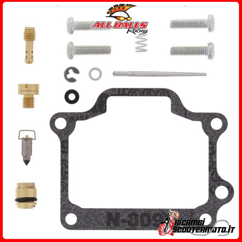 KIT DE REVISIÓN DEL CARBURADOR All Balls Suzuki LT 80 QuadSport 1987-2006
