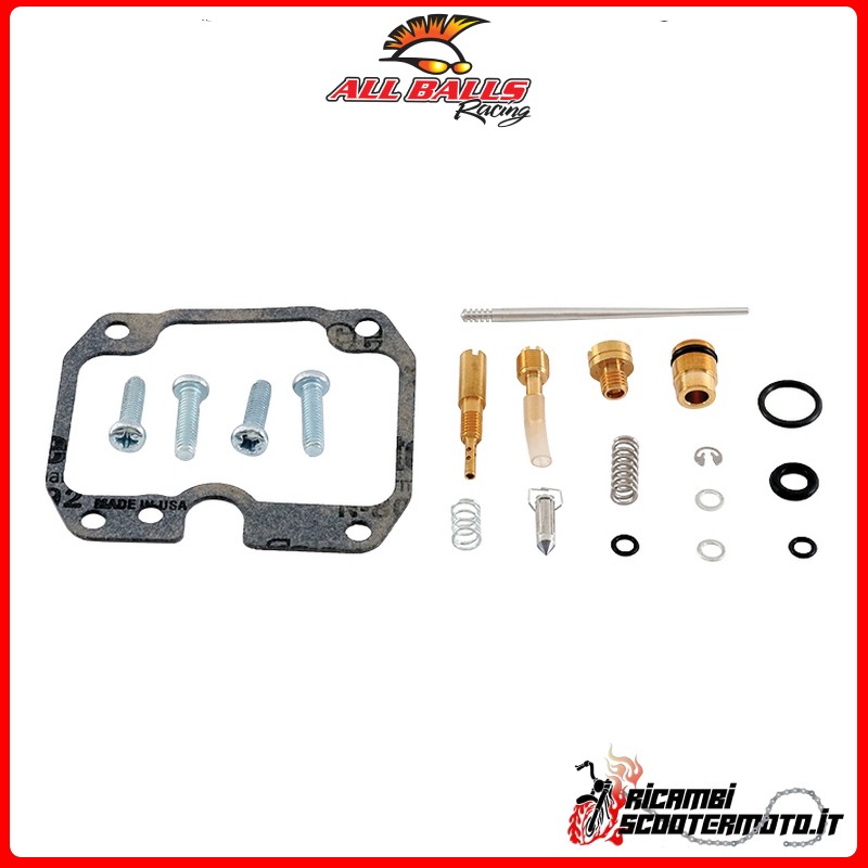 All Balls CARBURETOR OVERHAUL KIT Kawasaki KLF220 Bayou 1990-1999