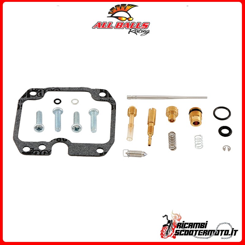 All Balls CARBURETOR OVERHAUL KIT Kawasaki KLF220 Bayou 2000-2002