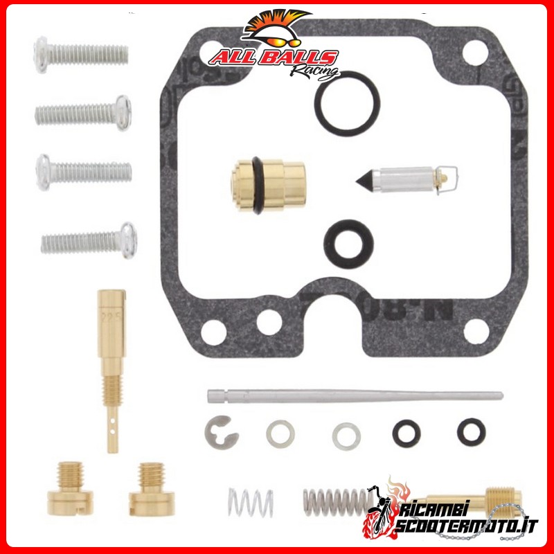 All Balls CARBURETOR OVERHAUL KIT Kawasaki KLF250 Bayou 2007-2011