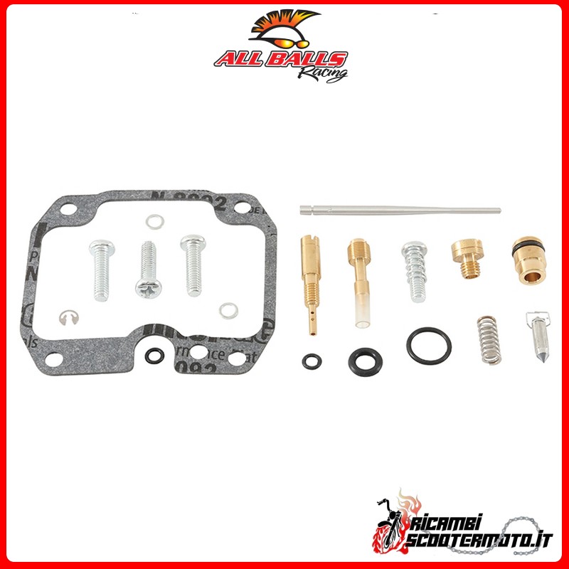 All Balls CARBURETOR OVERHAUL KIT Kawasaki KLF250 Bayou 2003-2006