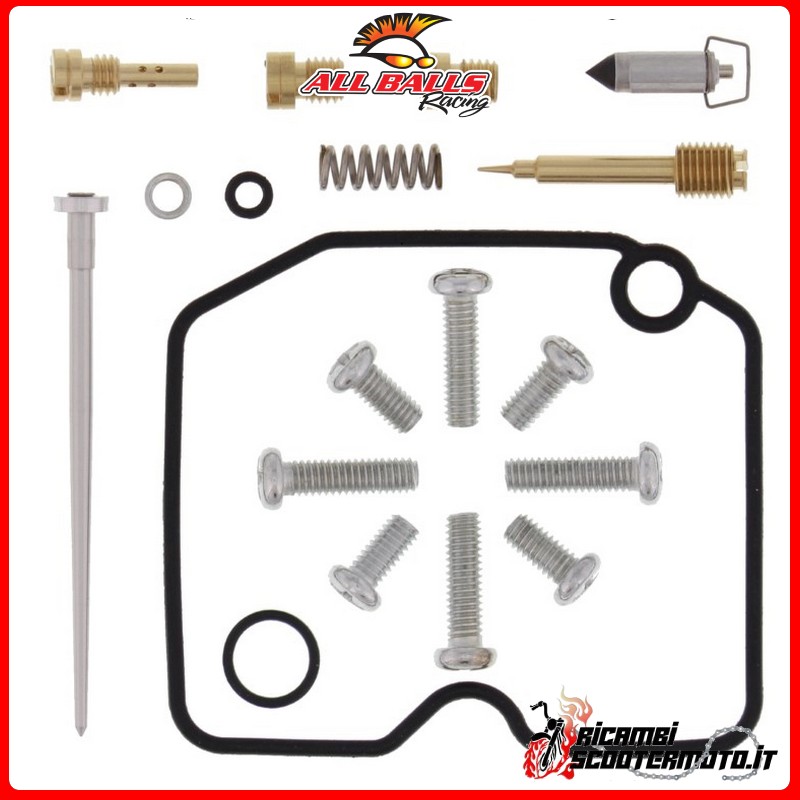 All Balls CARBURETOR OVERHAUL KIT Kawasaki KVF400C Prairie 4x4 1999-2002