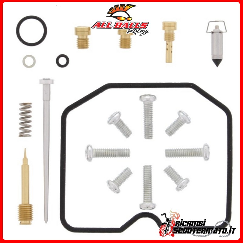 All Balls CARBURETOR OVERHAUL KIT Arctic Cat 400 4x4 w/AT 2003-2004