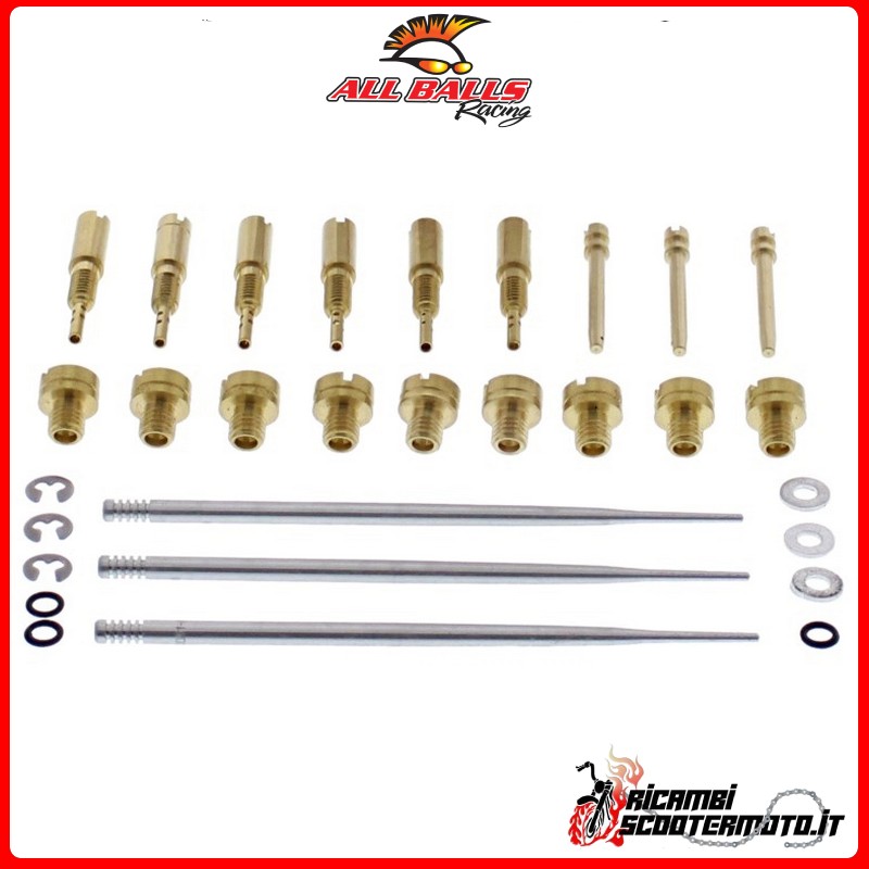 All Balls CARBURETOR OVERHAUL KIT Harley Davidson HSR 42 