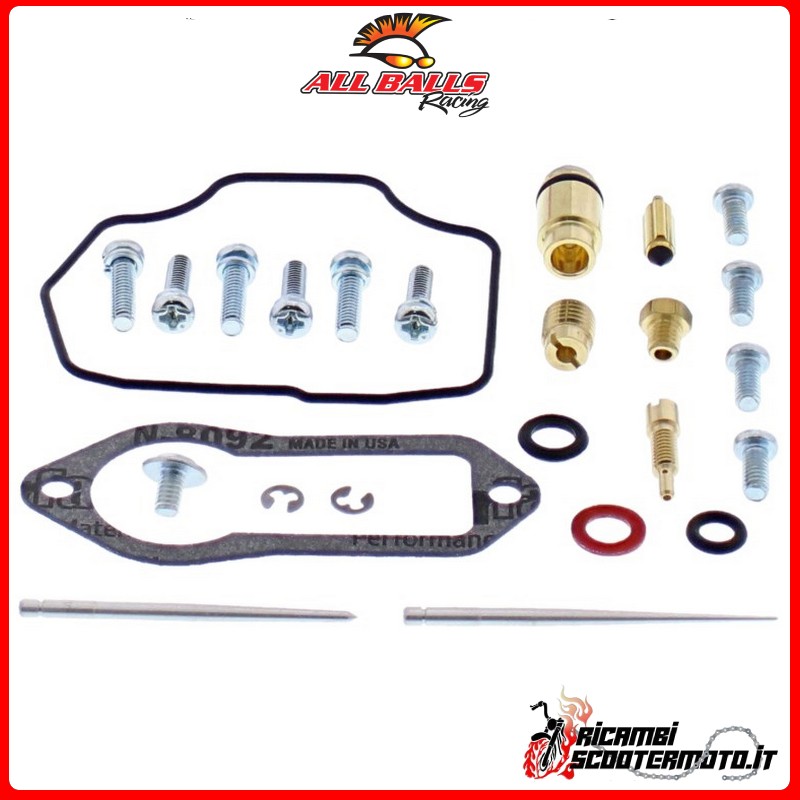 All Balls CARBURETOR OVERHAUL KIT Yamaha XT 350 1985-2000