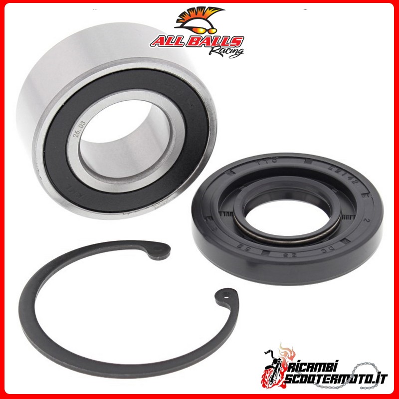 KIT CUSCINETTI E PARAOLI TRASMISSIONE PRIMARI ALL BALLS HARLEY DAVIDSON FLHPEI POLICE ROAD KING 2003