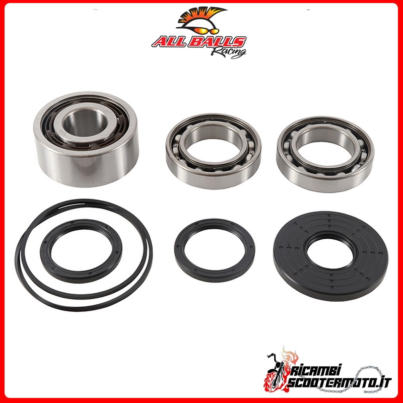 KIT DE ROULEMENT DE DIFFÉRENTIEL AVANT ET DE JOINTS D'HUILE All Balls Polaris RZR 4 900 2017