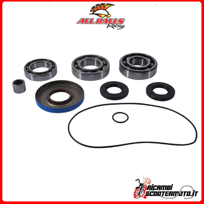 KIT DE ROULEMENT DE DIFFÉRENTIEL ARRIÈRE ET DE JOINTS D'HUILE All Balls Can-Am Outlander Max 650 DPS 6x6 2023