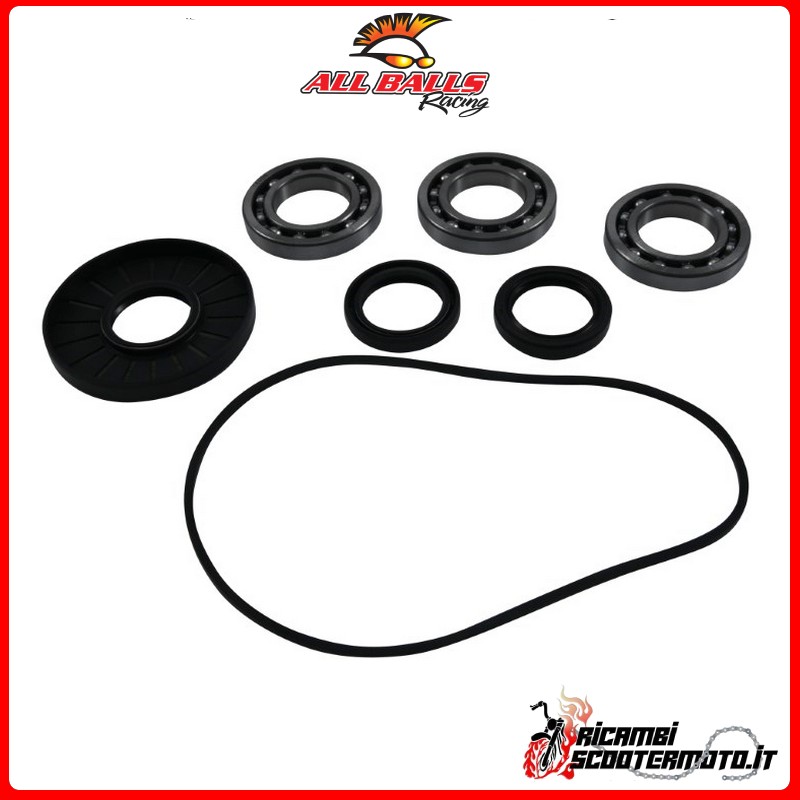 KIT DE COJINETES Y RETENES DE ACEITE DEL DIFERENCIAL DELANTERO All Balls Polaris Sportsman 325 ETX EFI 2015
