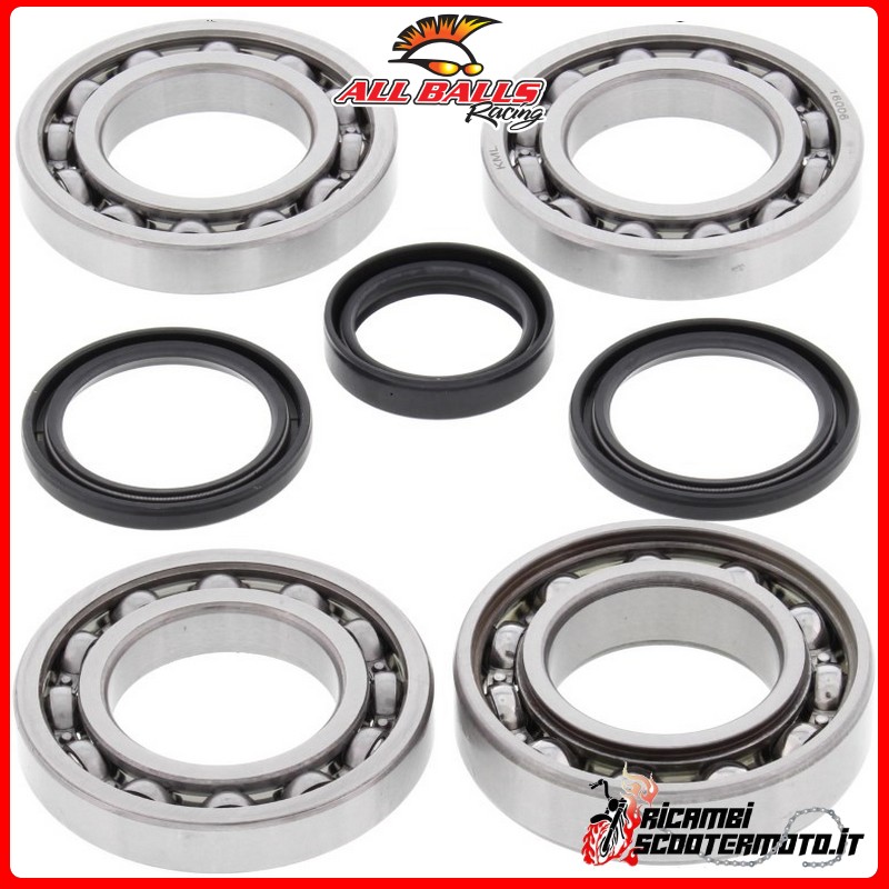 FRONT DIFFERENTIAL BEARING AND OIL SEALS KIT All Balls Polaris Sportsman Touring EPS 850 2010-2013