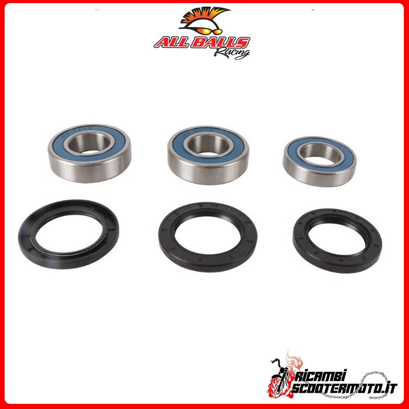 KIT CUSCINETTI RUOTA POSTERIORE ALL BALLS YAMAHA MT09 2021-2022