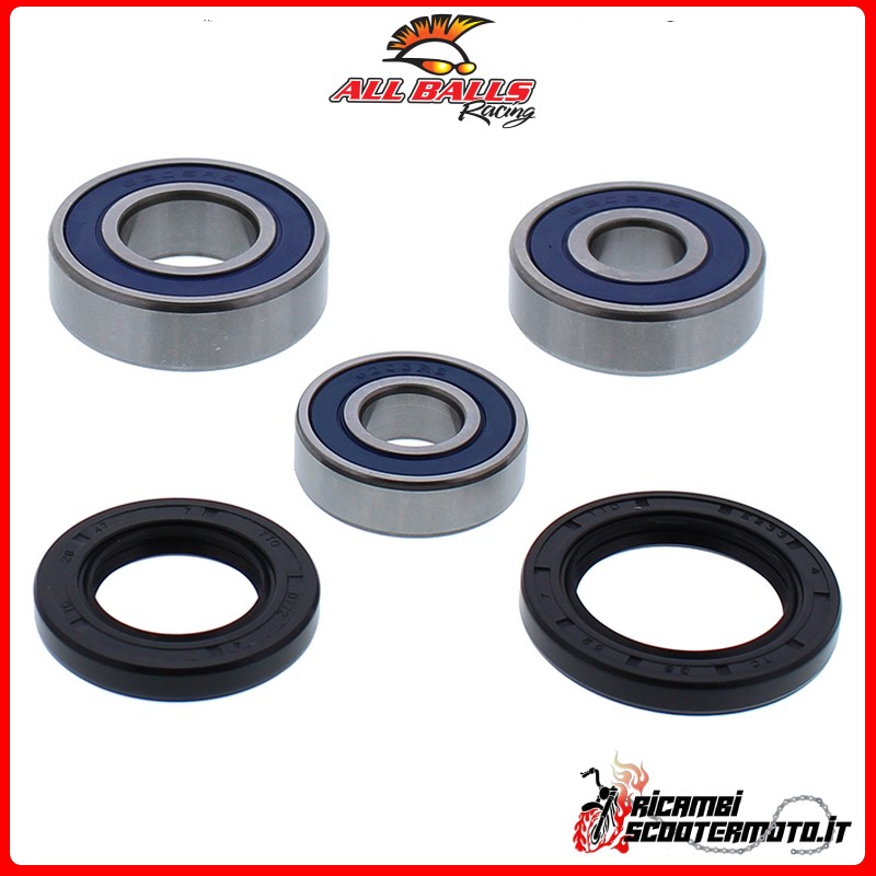 KIT DE ROULEMENT DE ROUE ARRIÈRE All Balls Kawasaki EX 400 Ninja 2018