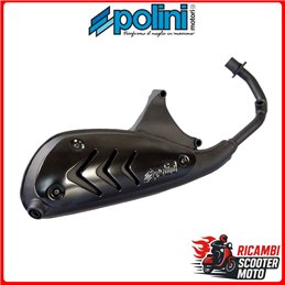 MUFFLER POLINI PIAGGIO ZIP  50 4T 3V ie E4 dal '18 al '20 (CA21M)