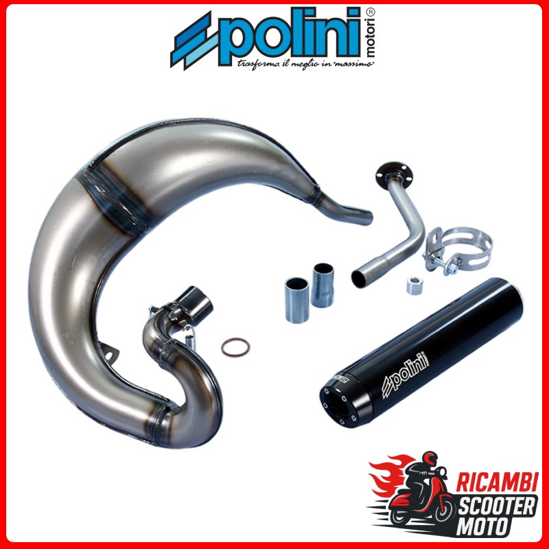 SILENCIADOR POLINI FOR RACE 2 RIEJU MRT SUPERMOTARD AM6