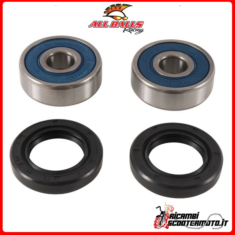 KIT DE COJINETE DE RUEDA DELANTERA All Balls Honda GROM 125 2014-2022