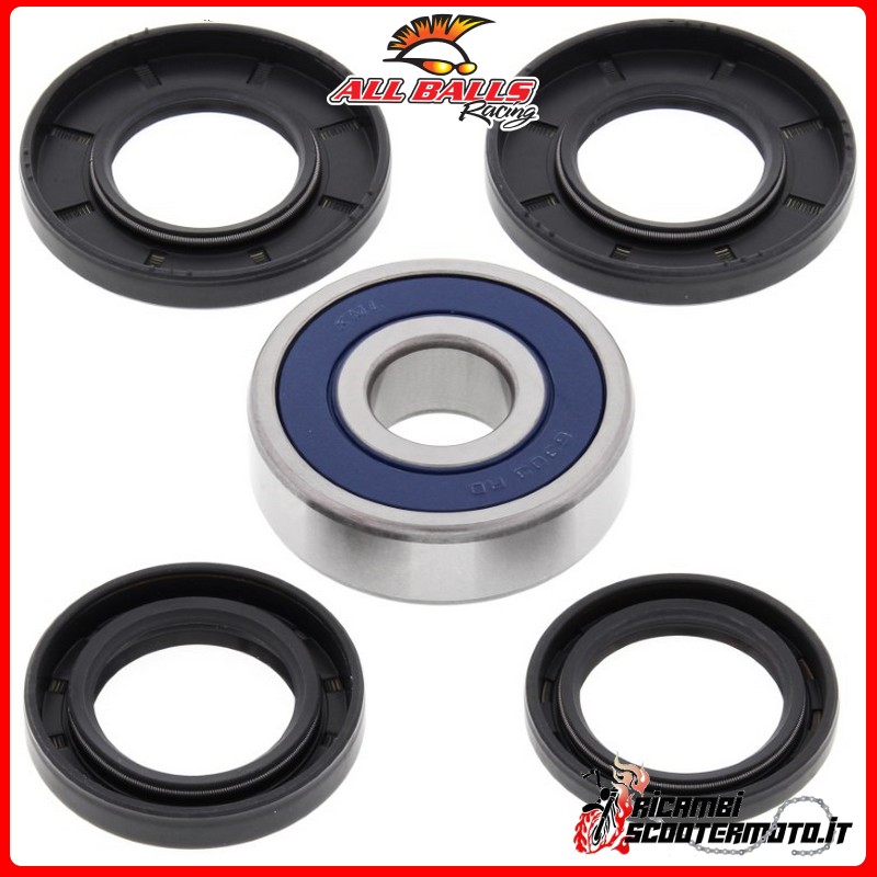 KIT CUSCINETTI RUOTA POSTERIORE ALL BALLS Honda CH 250 Elite 1985-1990